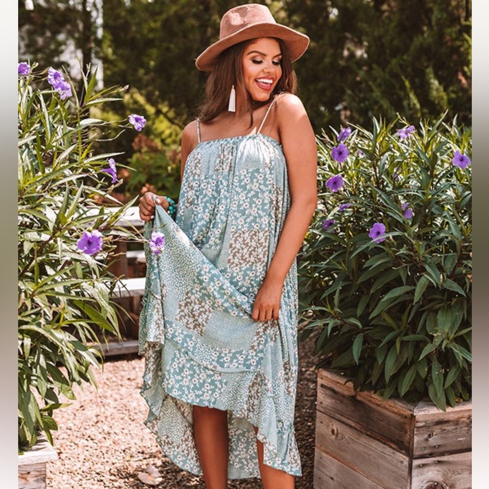 Womens Midi in Floral
